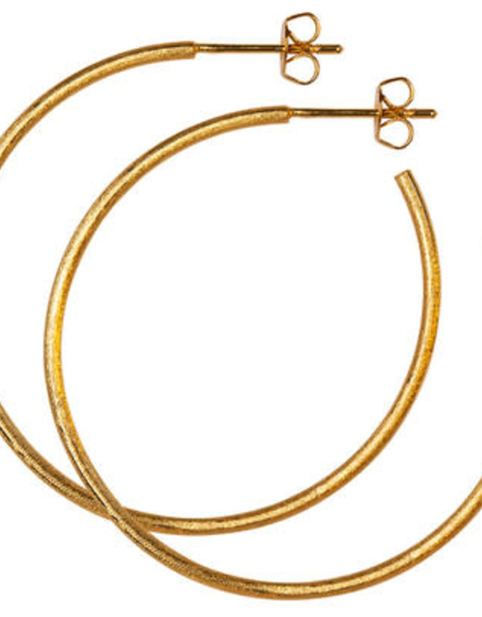Lulu Non Hoops Large Gold per stuk