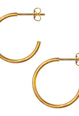 Lulu Non Hoops Medium Gold per stuk