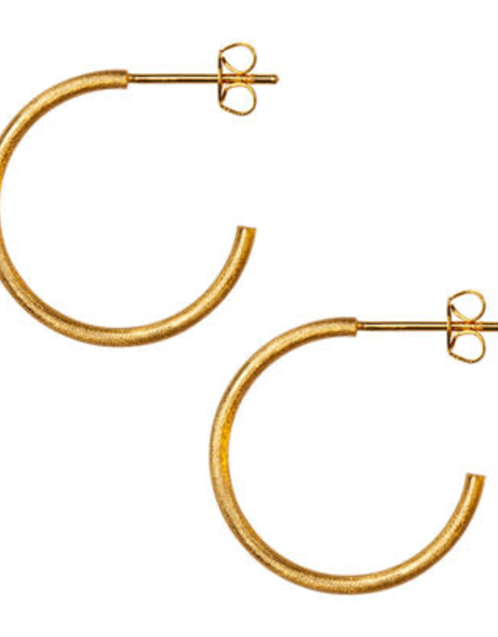 Lulu Non Hoops Medium Gold per stuk