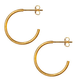 Lulu Non Hoops Medium Gold per stuk