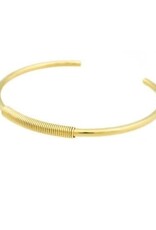 Bandhu Spiral Bracelet Gold