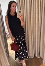 Cras Maidencras Skirt Black White Dot