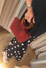 Cras Maidencras Skirt Black White Dot