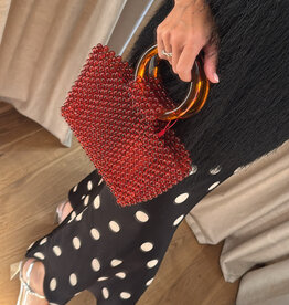Cras Maidencras Skirt Black White Dot