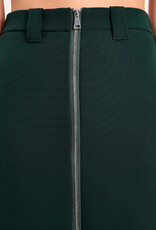 Studio Clique Andre Skirt Front Zipper Pine Green