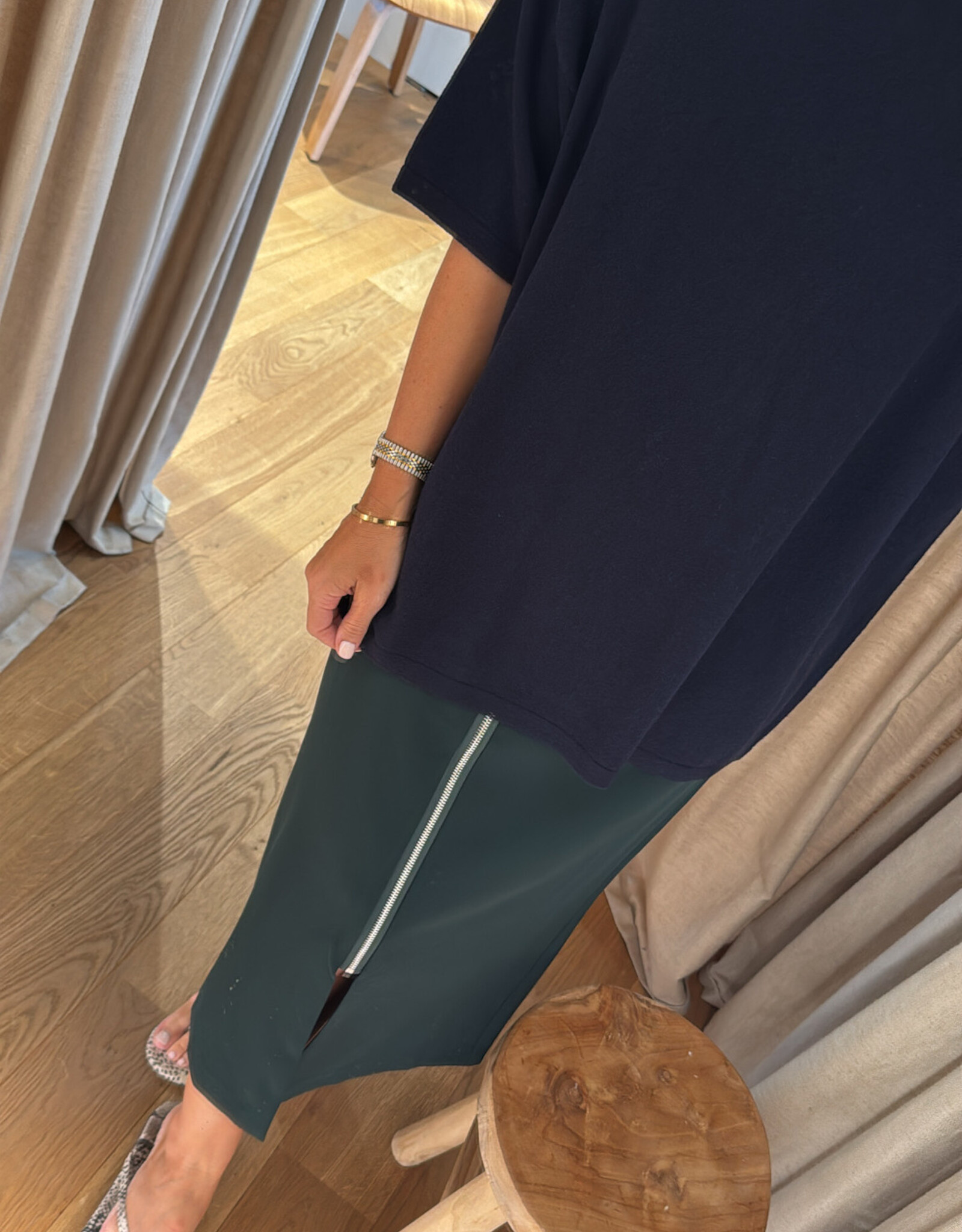 Raff Collective Jane Cashmere Wool Navy One Size