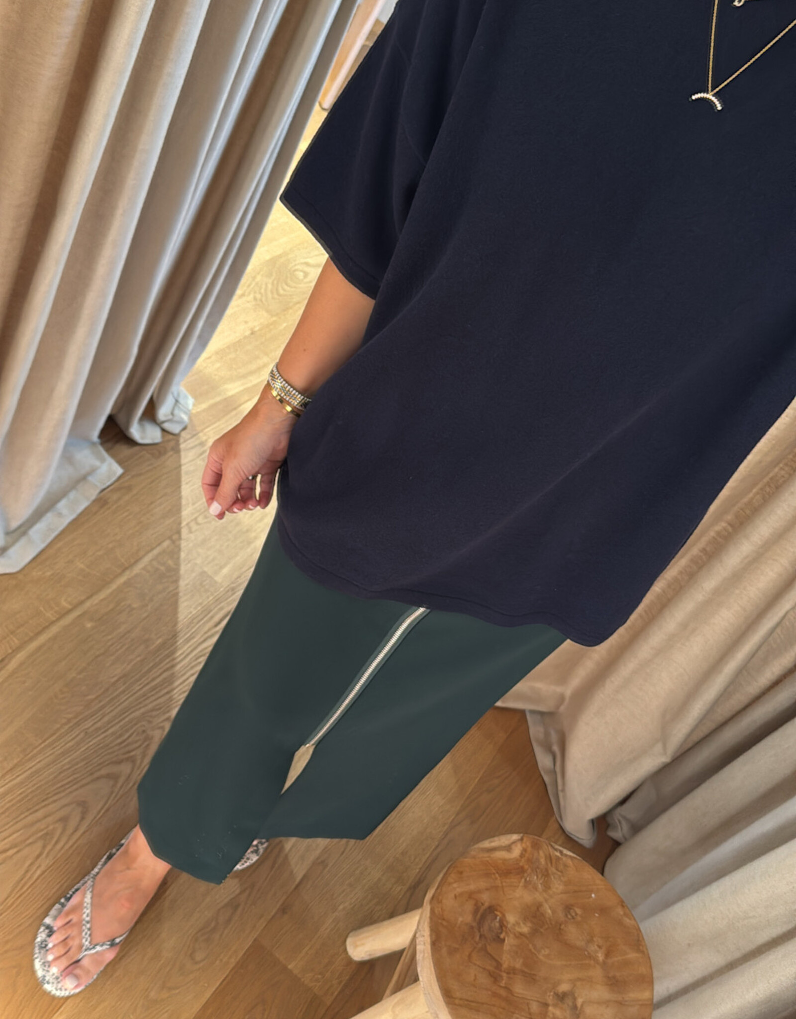 Raff Collective Jane Cashmere Wool Navy One Size