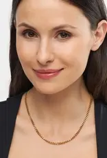 Lulu Panzer Necklace Gold