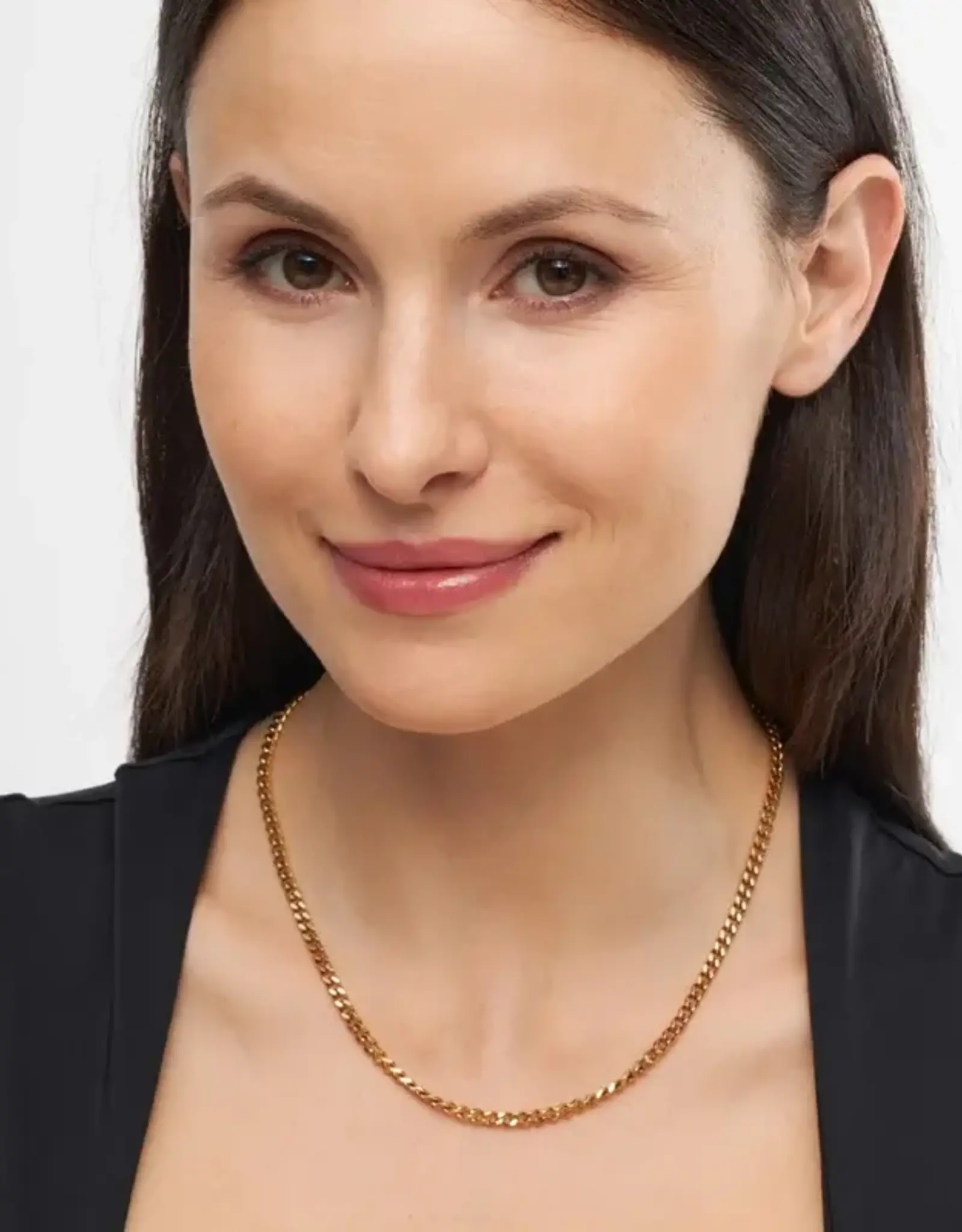 Lulu Panzer Necklace Gold