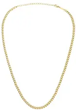 Lulu Panzer Necklace Gold