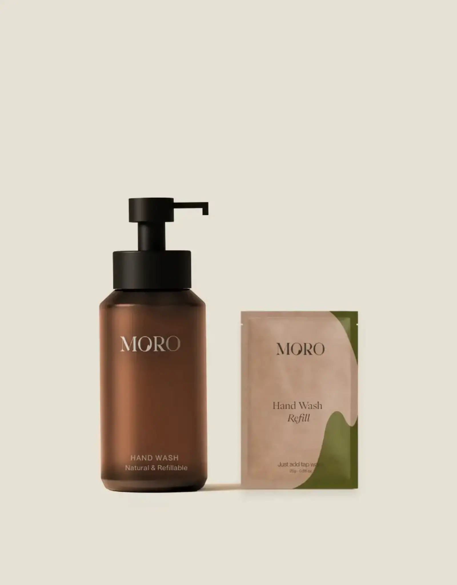 Moro Hand Wash Starter Kit Rosemary Brown