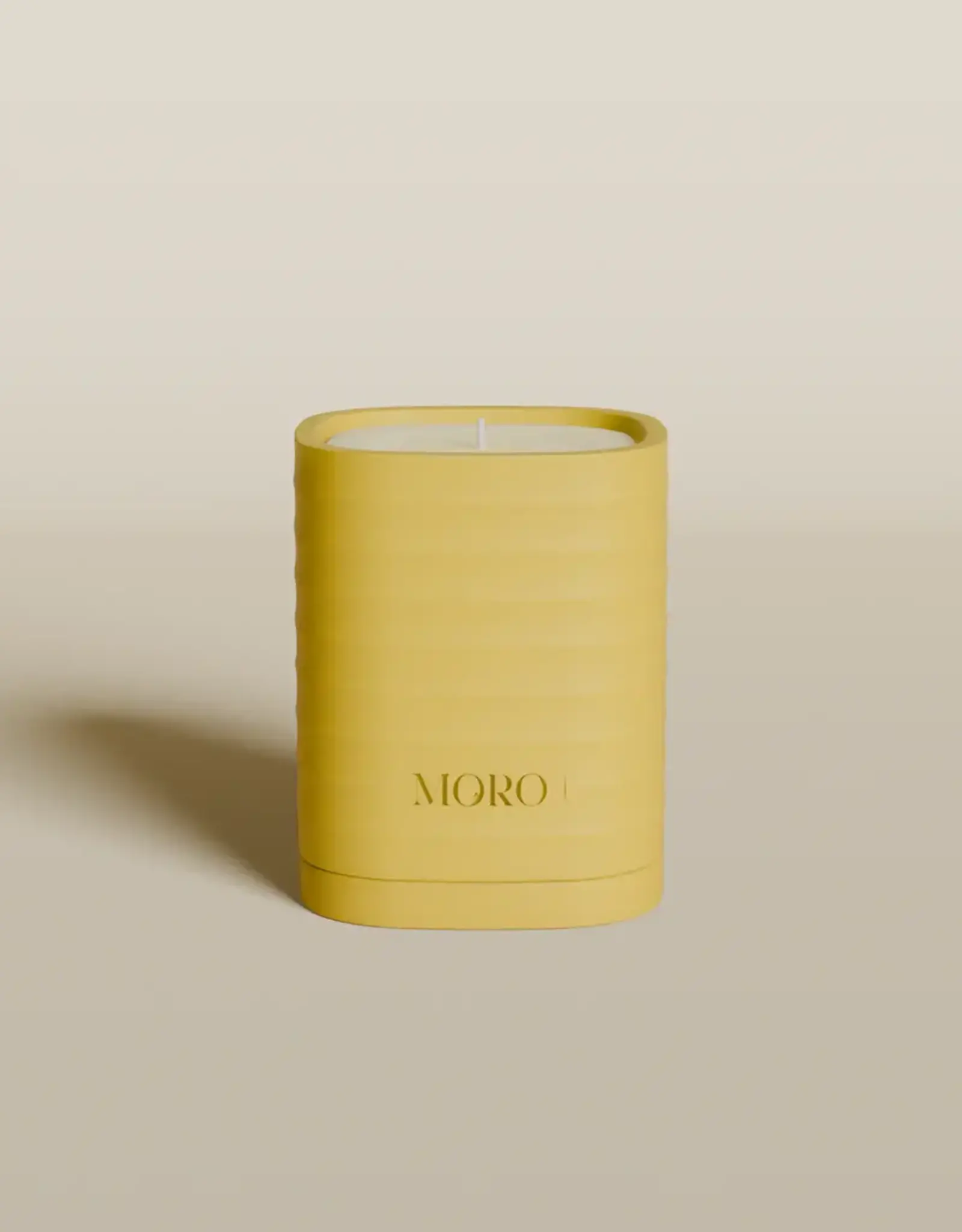 Moro Candle Starter Kit Bergamot Jamine Yellow