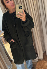 Âme Mahaut Teddy Long Dark Green