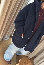 Âme Kenji Wool Jacket Navy One Size