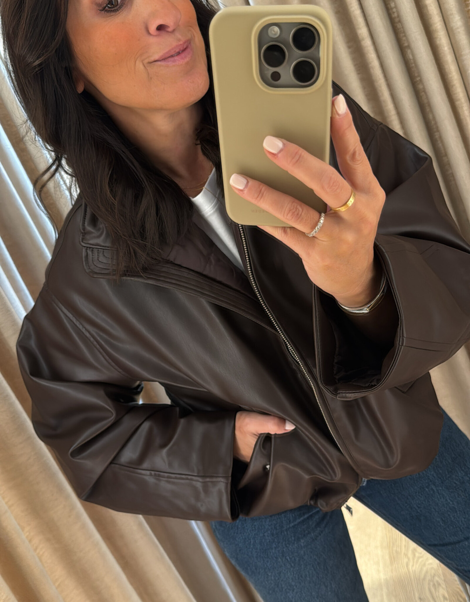 Edited Paisley Jacket Chocolate