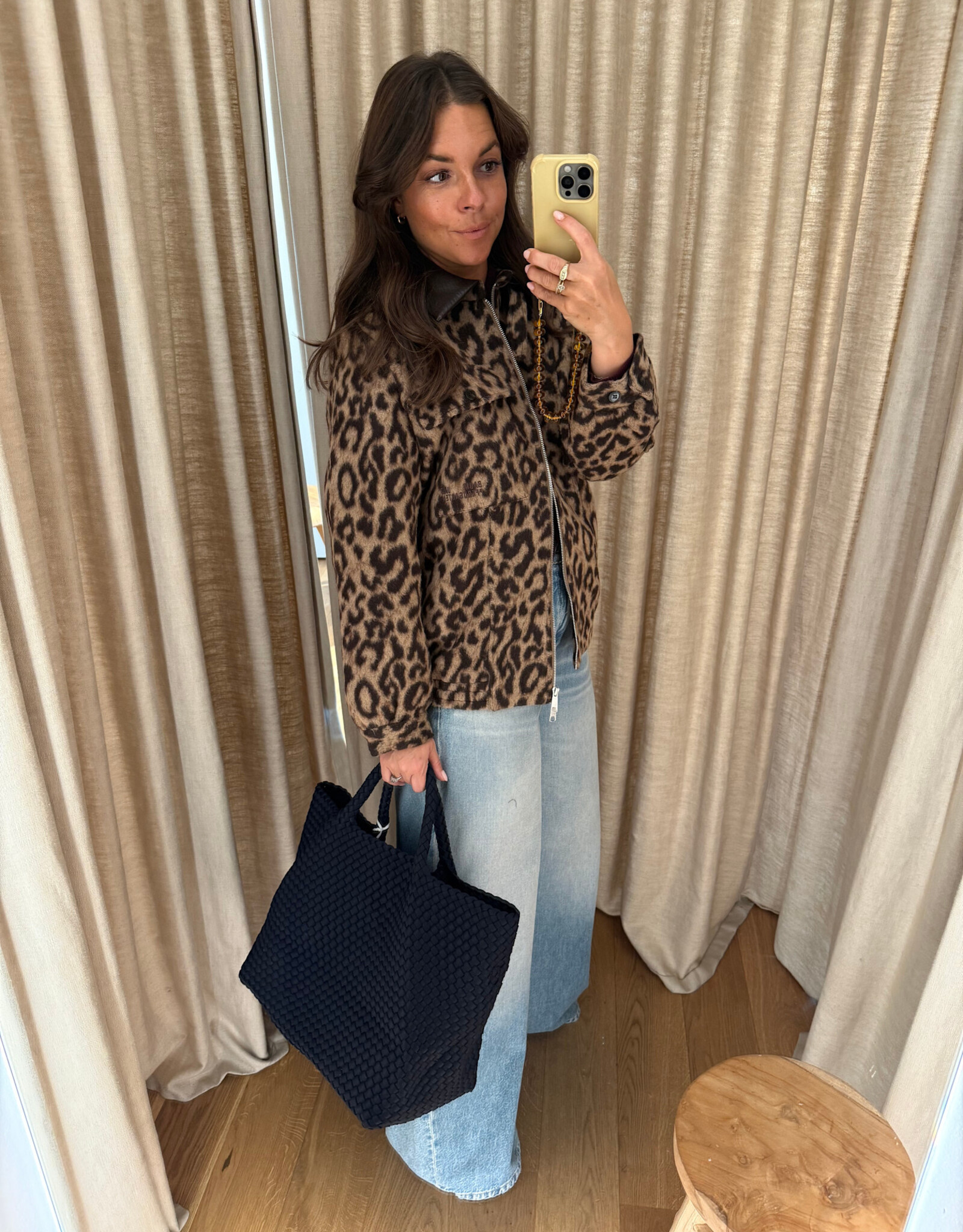Baum und Pferdgarten Beline Vest Wool Camel Leopard