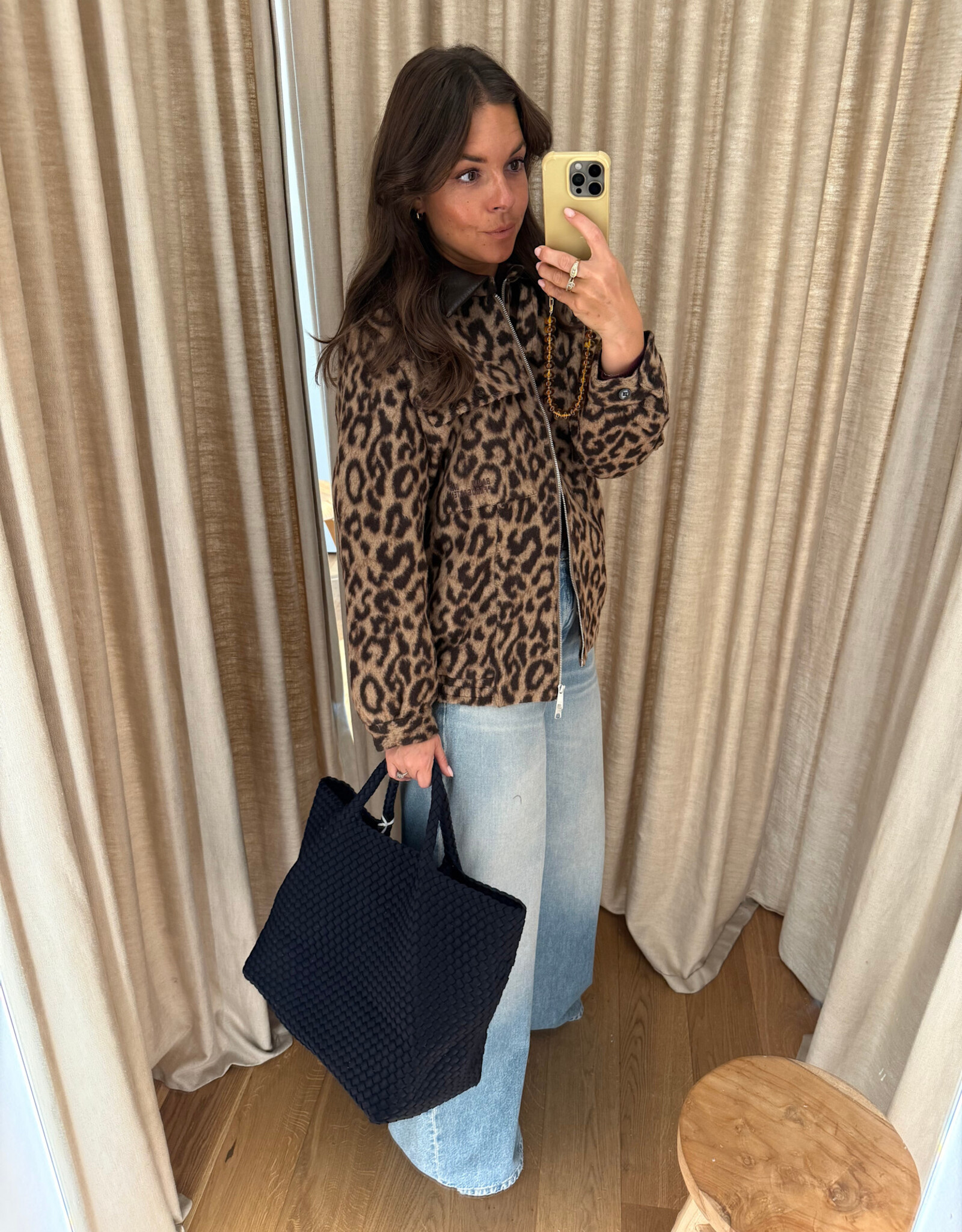 Baum und Pferdgarten Beline Vest Wool Camel Leopard