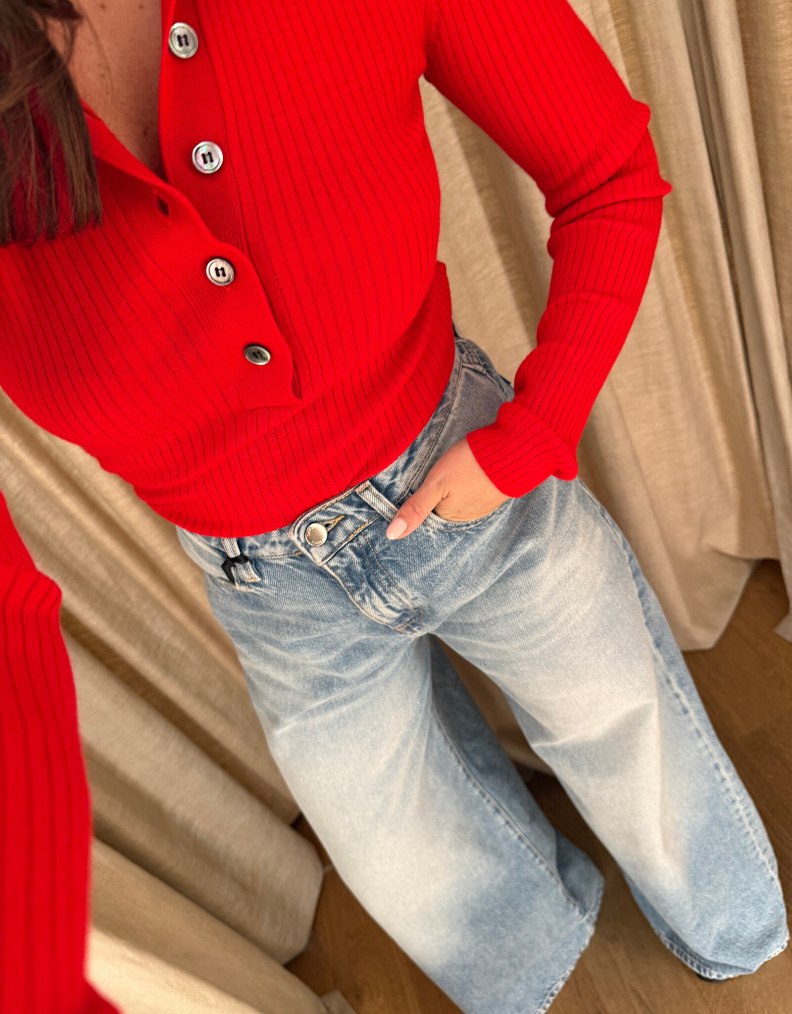 DAY Murphy Knit Fiery Red