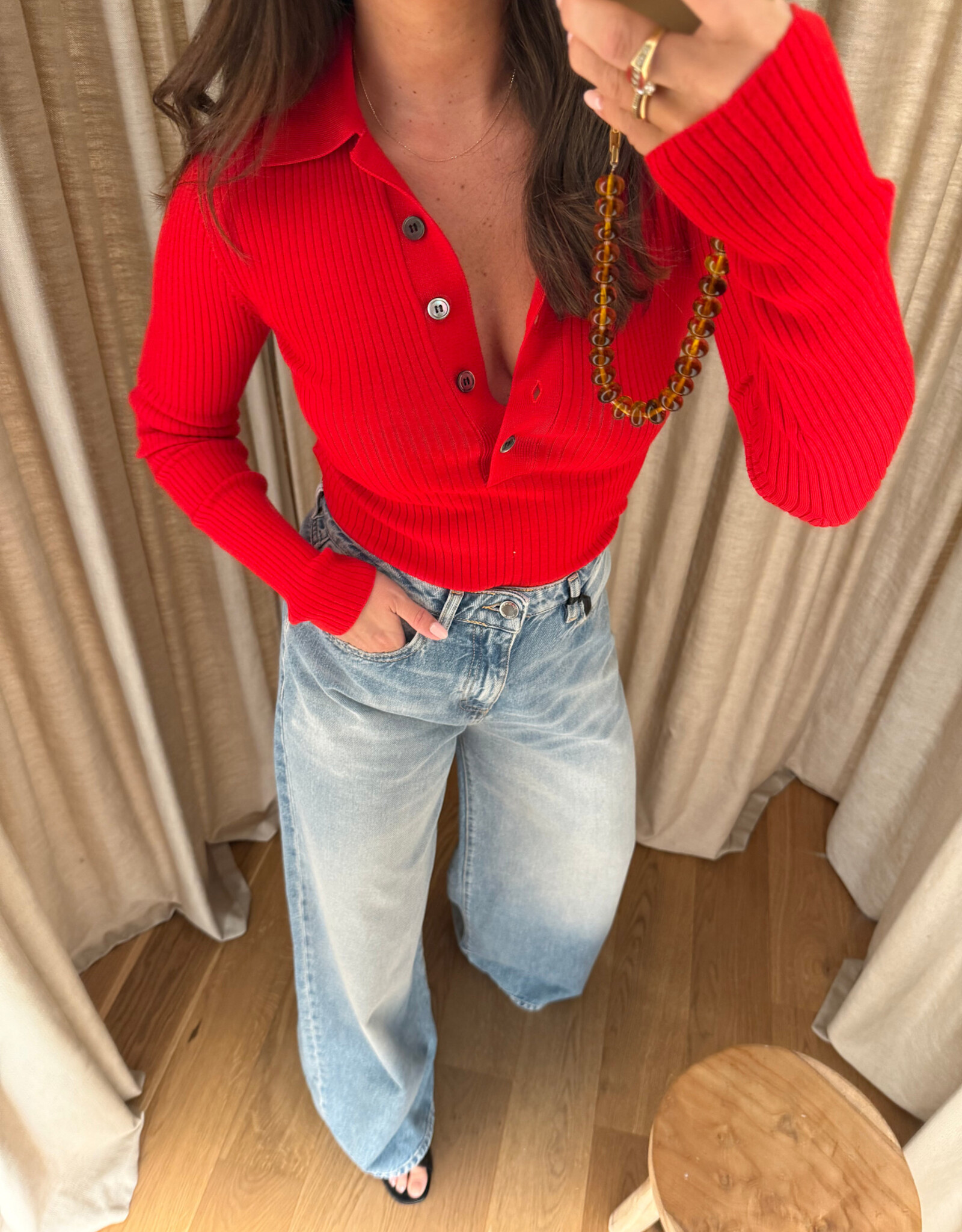 DAY Murphy Knit Fiery Red