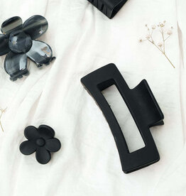 Clips Vera Rechthoekige Clip Zwart