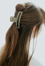 Clips Mila Minimalistische Clip Donkergroen