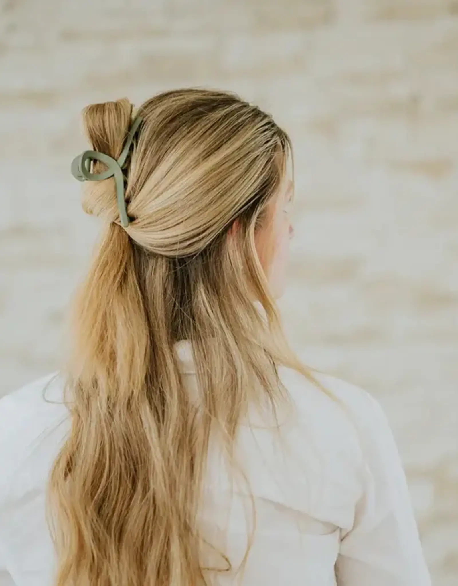 Clips Fay Minimalistische Clip Donkergroen
