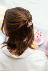Clips Matti Kleine Rechthoekige Clip Donkerroze