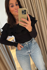 Cras Flouncecras Blouse Black