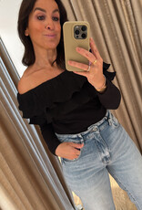 Cras Flouncecras Blouse Black