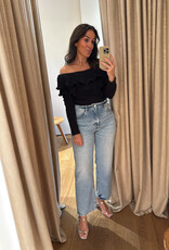 Cras Flouncecras Blouse Black