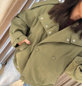 Edited Agatha Jacket Grape Leaf