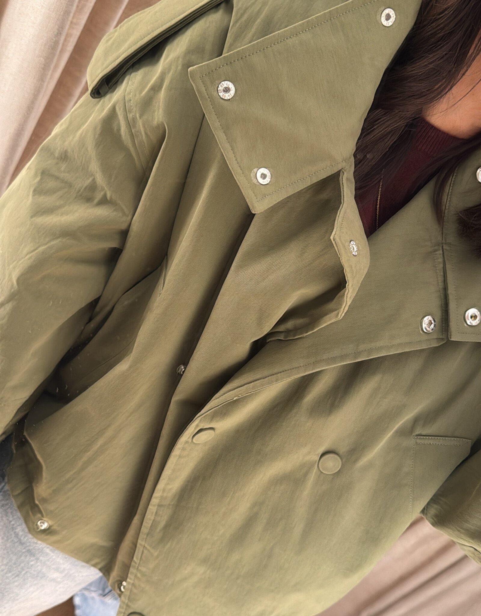 Edited Agatha Jacket Grape Leaf