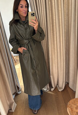 Edited Elea Coat Grape Leaf