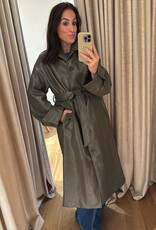 Edited Elea Coat Grape Leaf