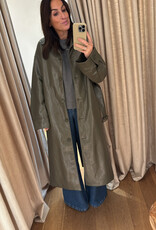Edited Elea Coat Grape Leaf