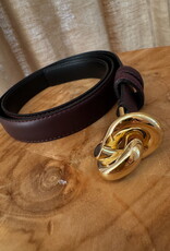 Âme Lively Black Leather Bordeaux