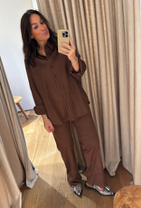 Edited Chadia Shirt Fondue Fudge