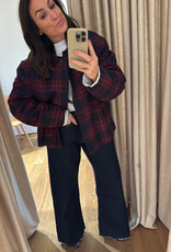 Edited Aino Wool Jacket Blue Red