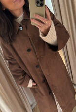 Edited Ignacio Coat Fondue Fudge
