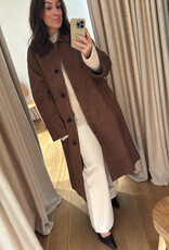 Edited Ignacio Coat Fondue Fudge