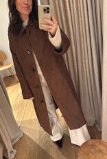 Edited Ignacio Coat Fondue Fudge