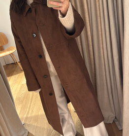 Edited Ignacio Coat Fondue Fudge