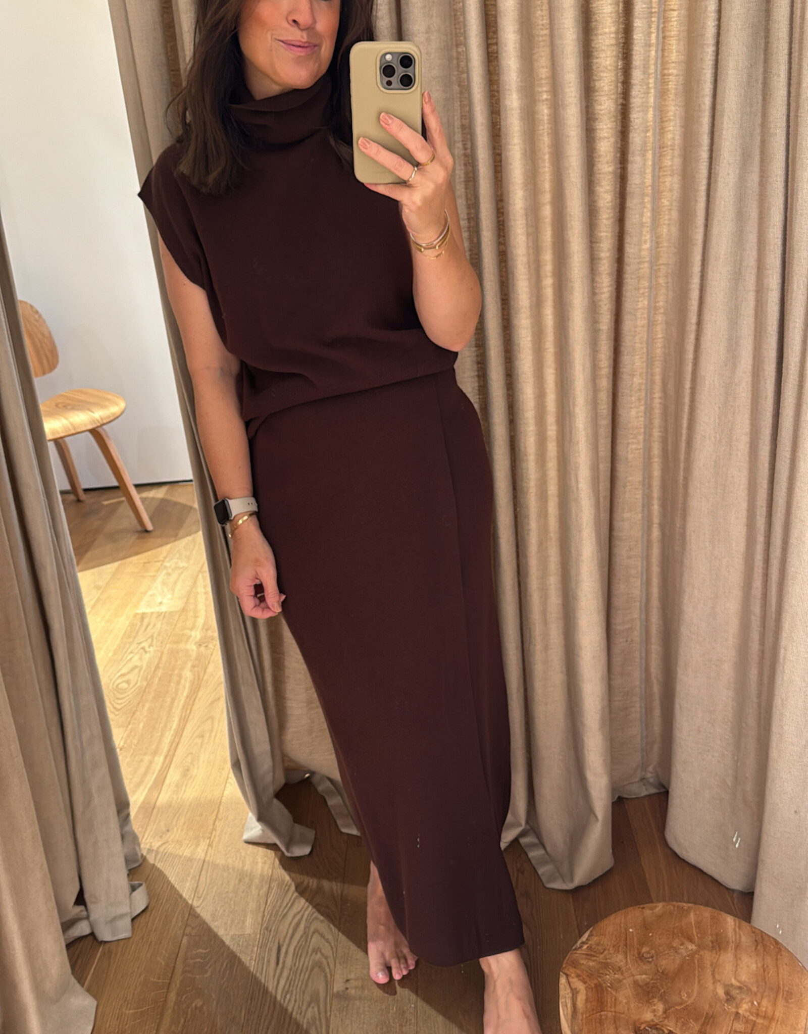 Gestuz Manzi Knit Brown