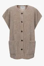 Âme Ines Teddy Oversized Jacket Taupe