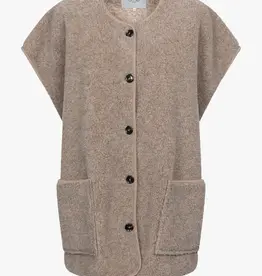 Âme Ines Teddy Oversized Jacket Taupe
