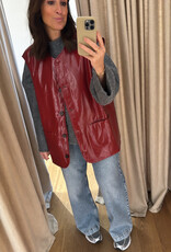 Studio Clique Tiany Vest Red