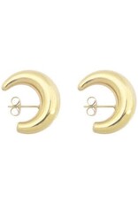 Bandhu Bold Cuff Earring Gold per stuk