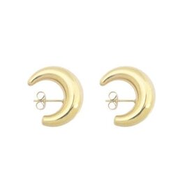 Bandhu Bold Cuff Earring Gold per stuk