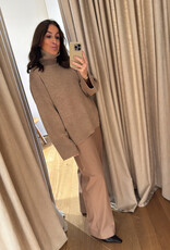 Second Female Alpha Knit T Neck Camel