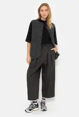 Âme Madison Sleeveless Wool Jacket Dark Grey
